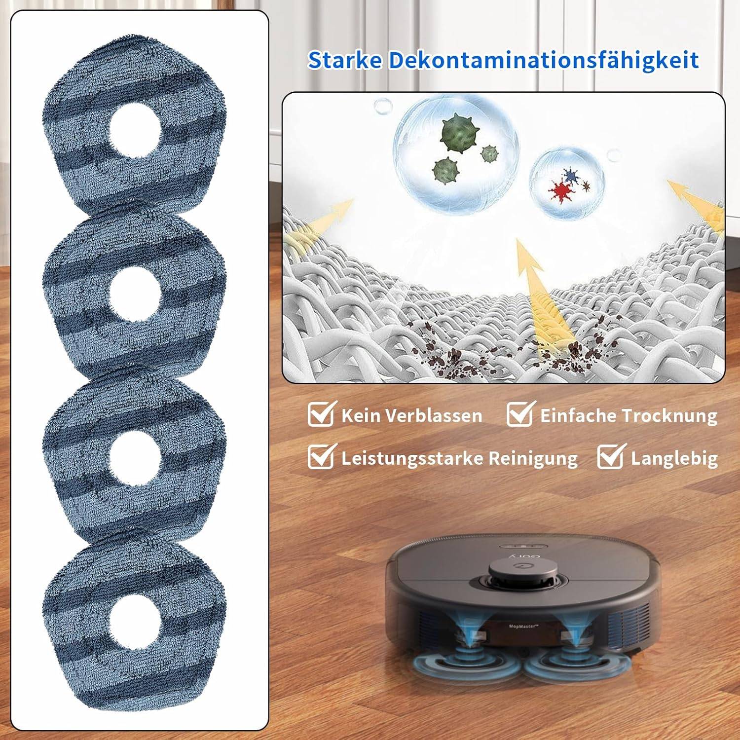 Ersatzteile für den Eufy X10 Pro Omni Roboterstaubsauger