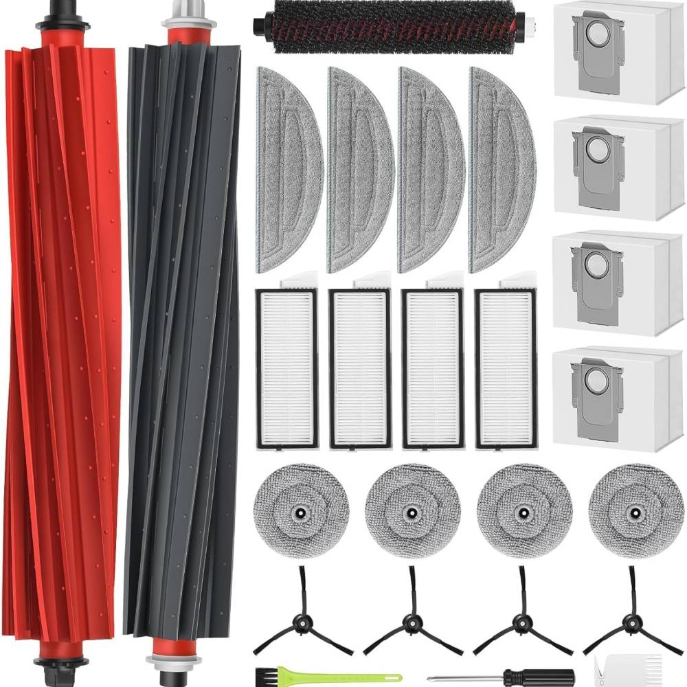 Zubehör für Roborock S8 MaxV Ultra – Bürsten, Filter, Wischpads