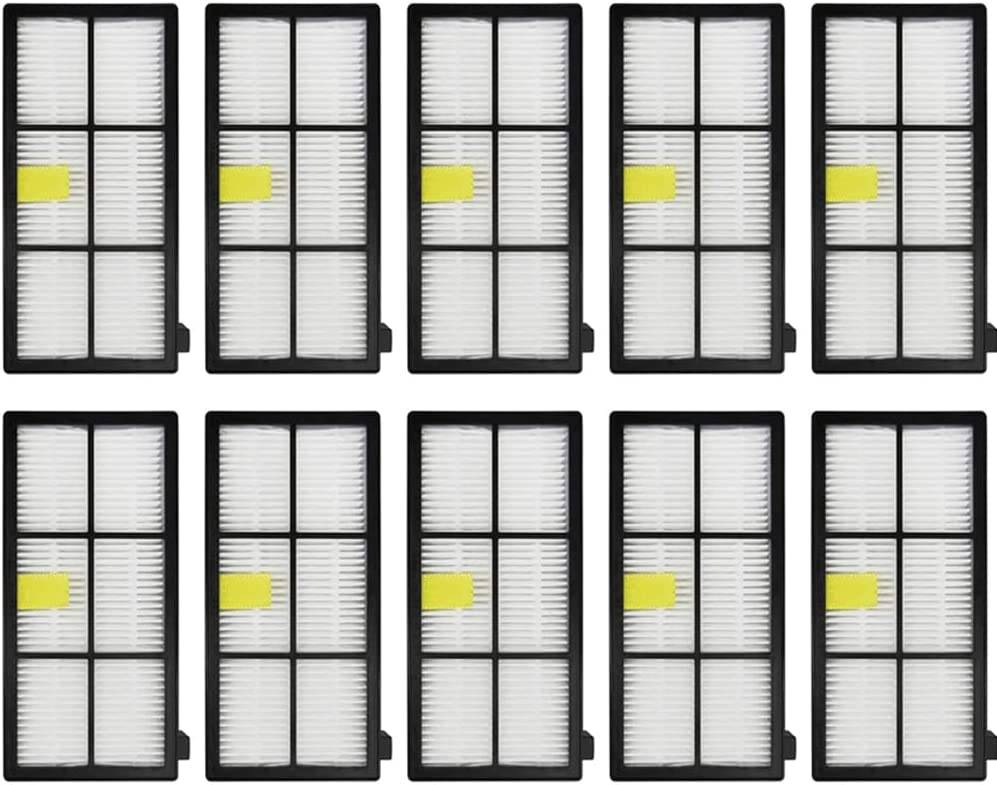 10er-Pack Staubsaugerfilter für iRobot Roomba 860/870/871/880/960/980