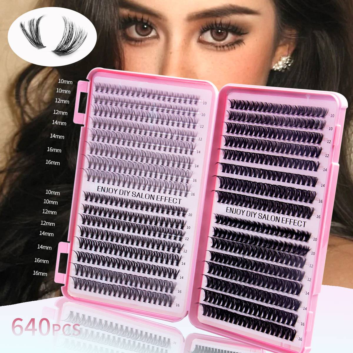 DIY individuelle Wimpern