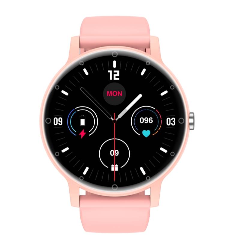 Smartwatch mit Gesundheitsüberwachung Pink