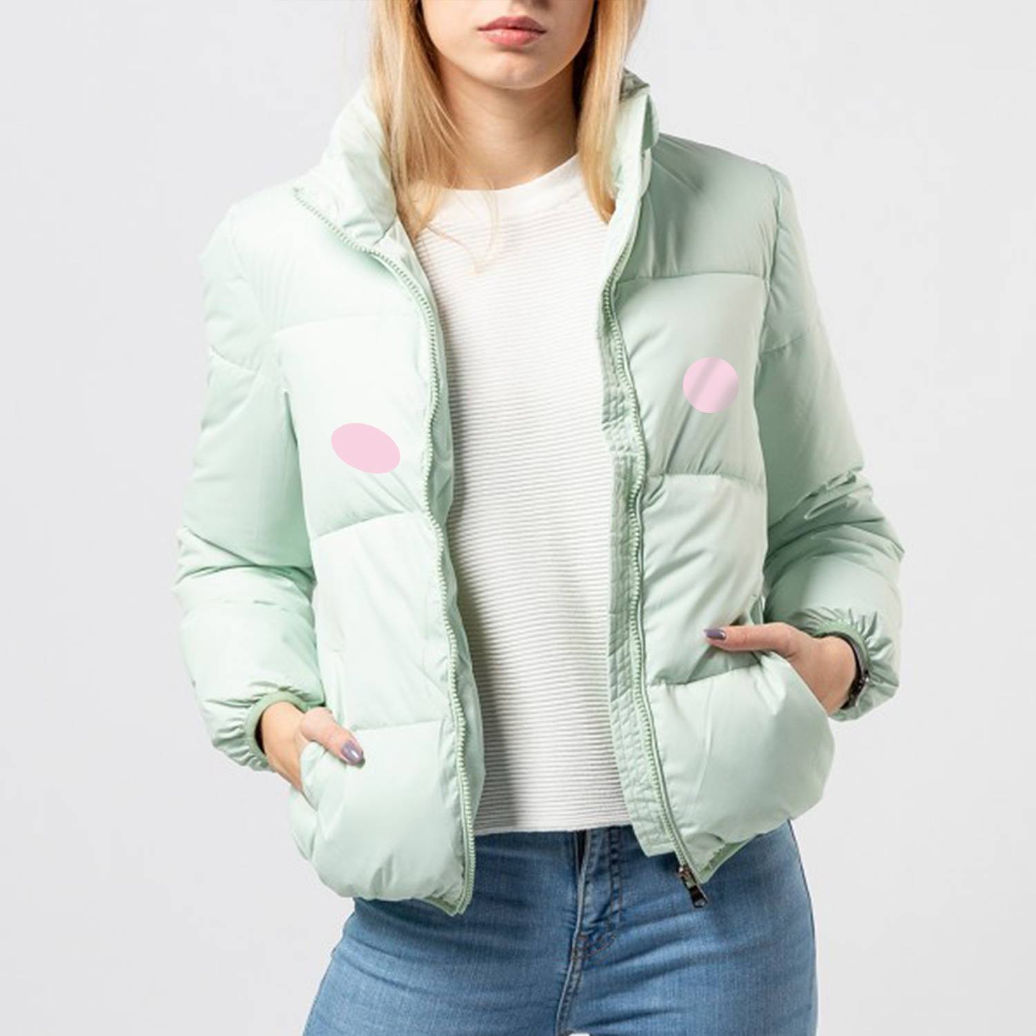 Reparaturflicken für Daunenjacken, mehrfarbig, 18er-Pack Kreistyp