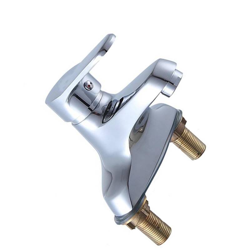 Retro Zweigriff Waschtischarmatur aus Kupfer