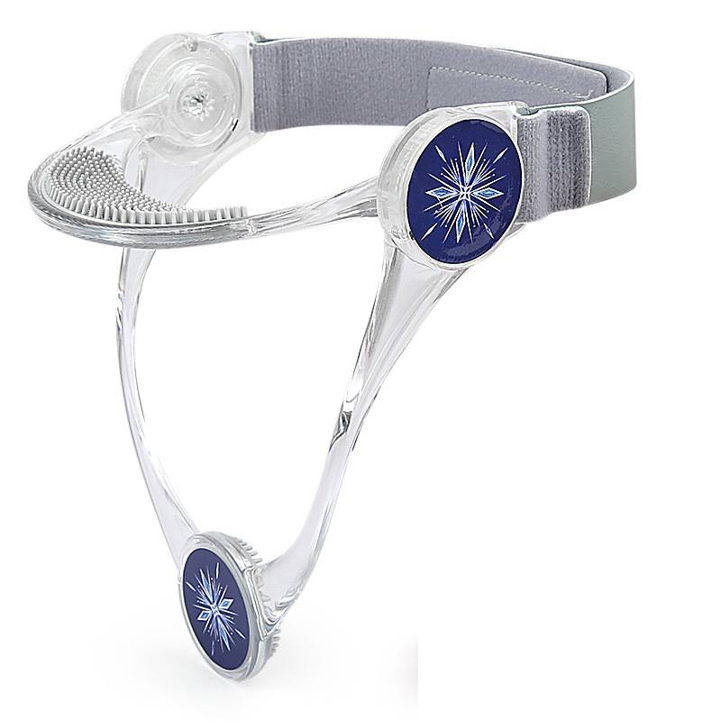 Verstellbare Kopfstütze – Haltungskorrektur und Unterstützung Transparent