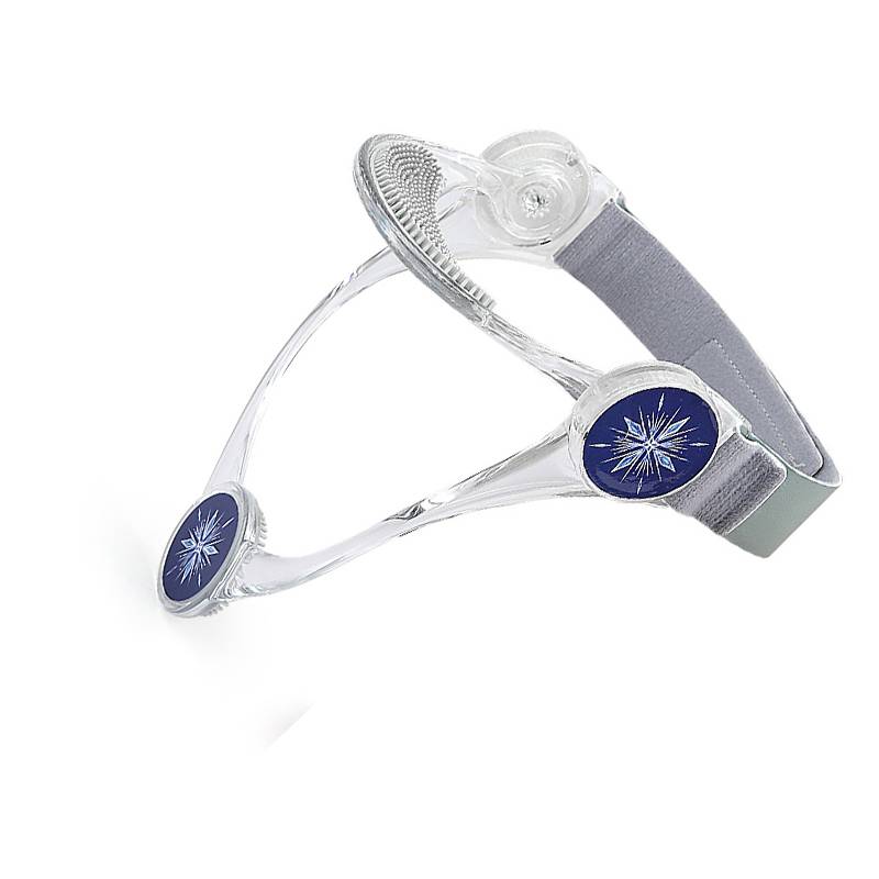 Verstellbare Kopfstütze – Haltungskorrektur und Unterstützung Transparent