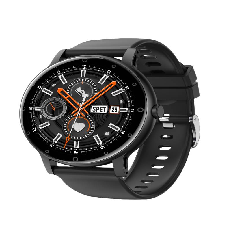 Smartwatch mit Gesundheitsüberwachung Black