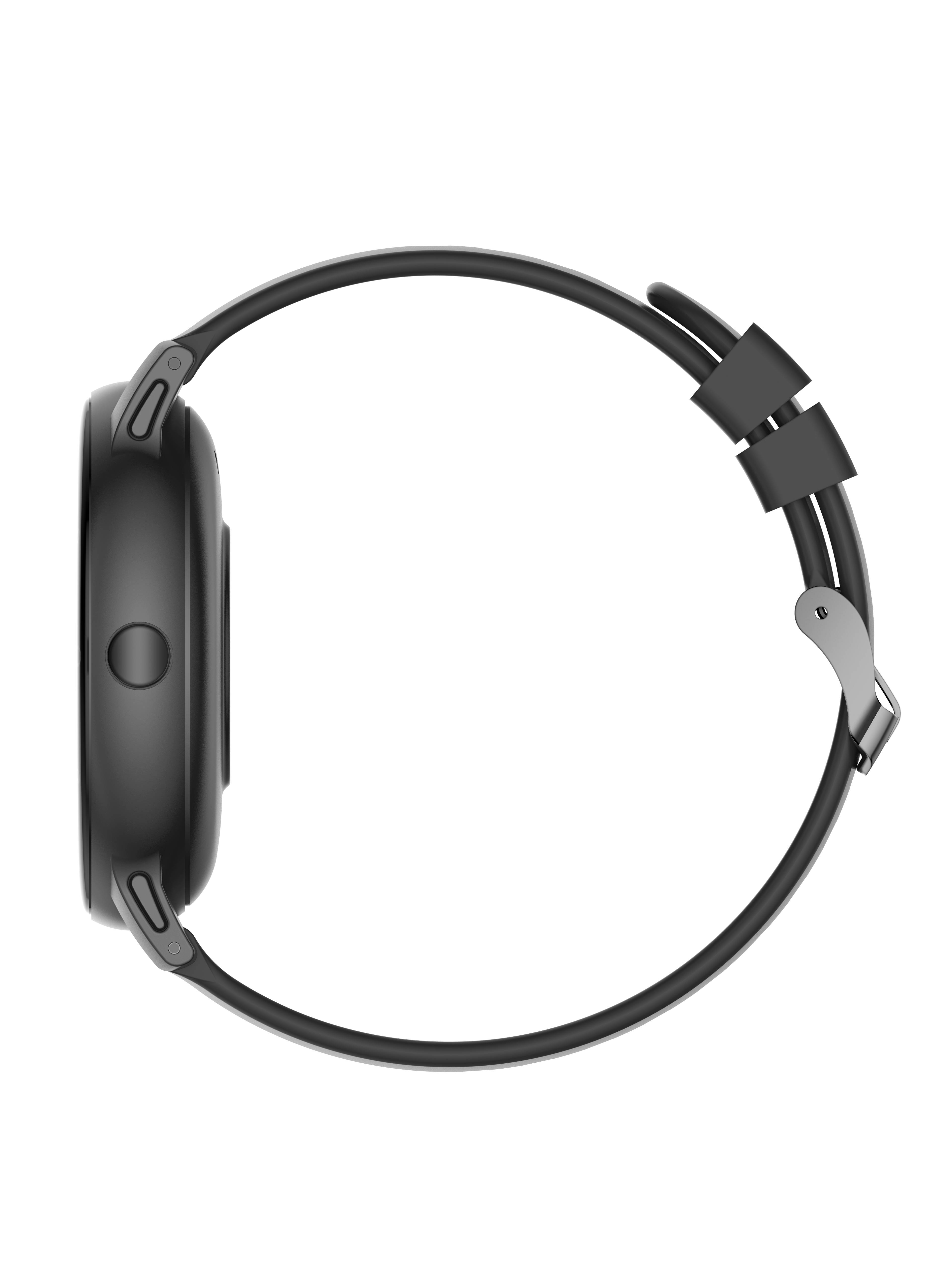 Smartwatch mit Gesundheitsüberwachung Black