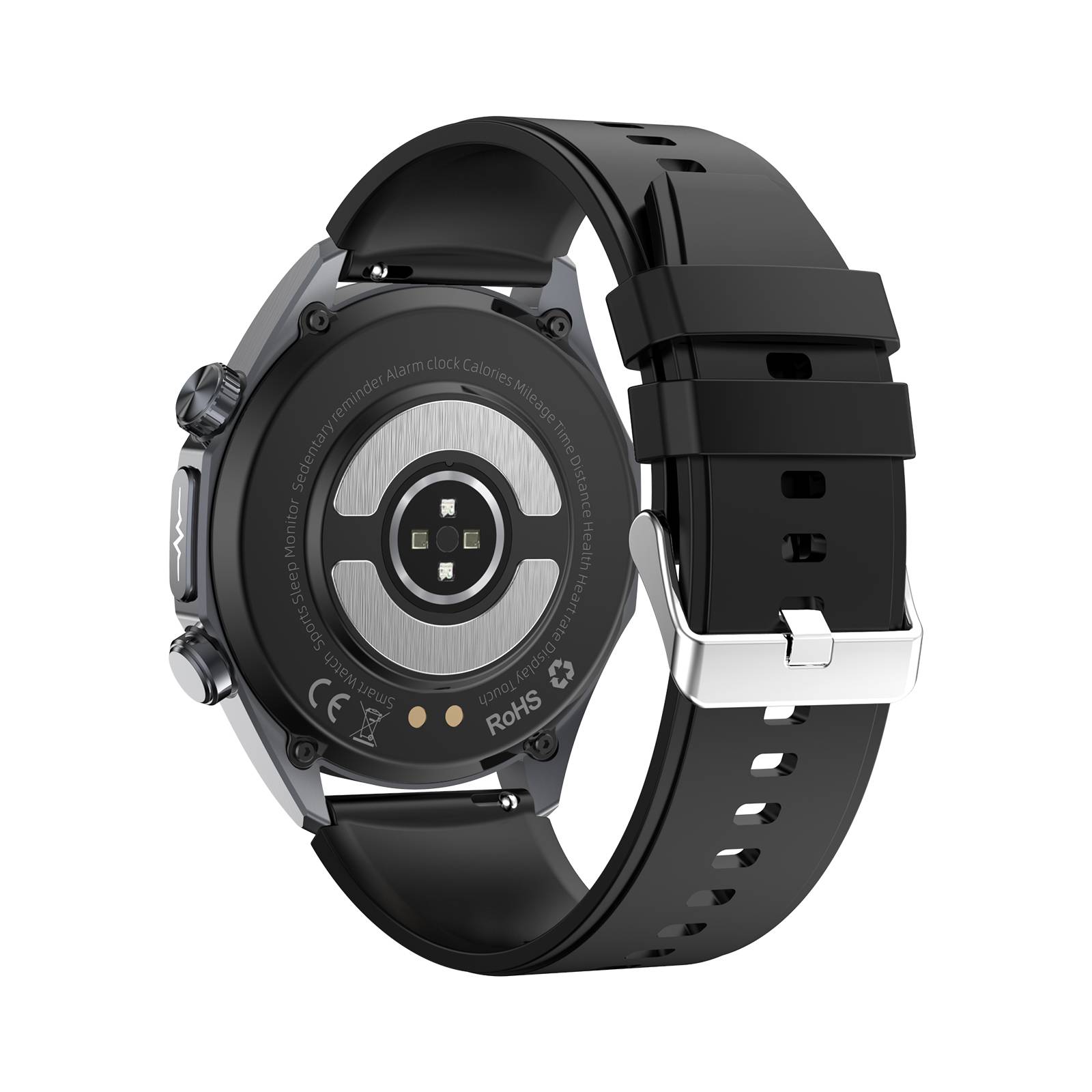 Smartwatch mit fortschrittlichem Gesundheits-Tracking Black