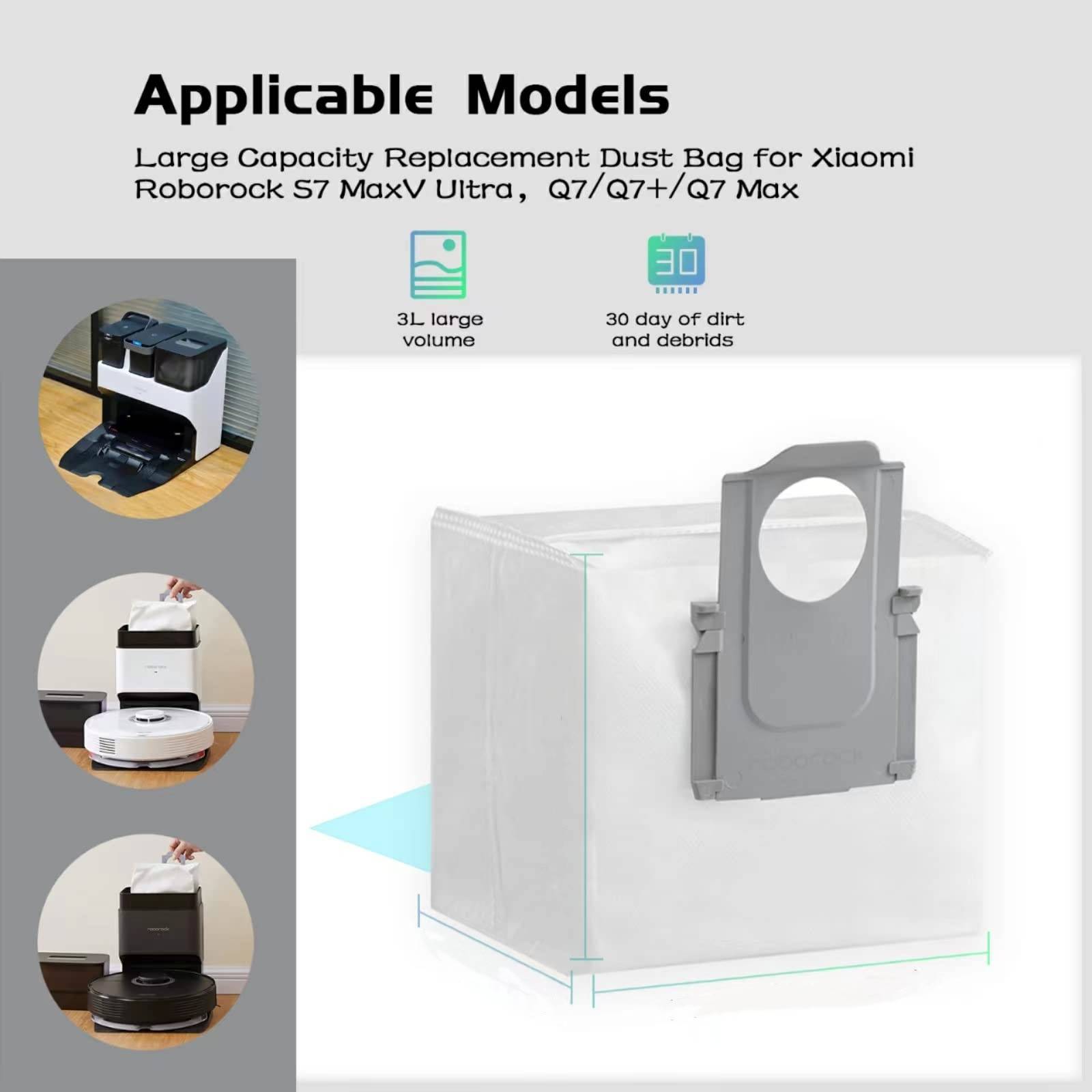Staubsaugerbeutel 10 Stück Xiaomi Roborock S8 / S8 Pro S8+
