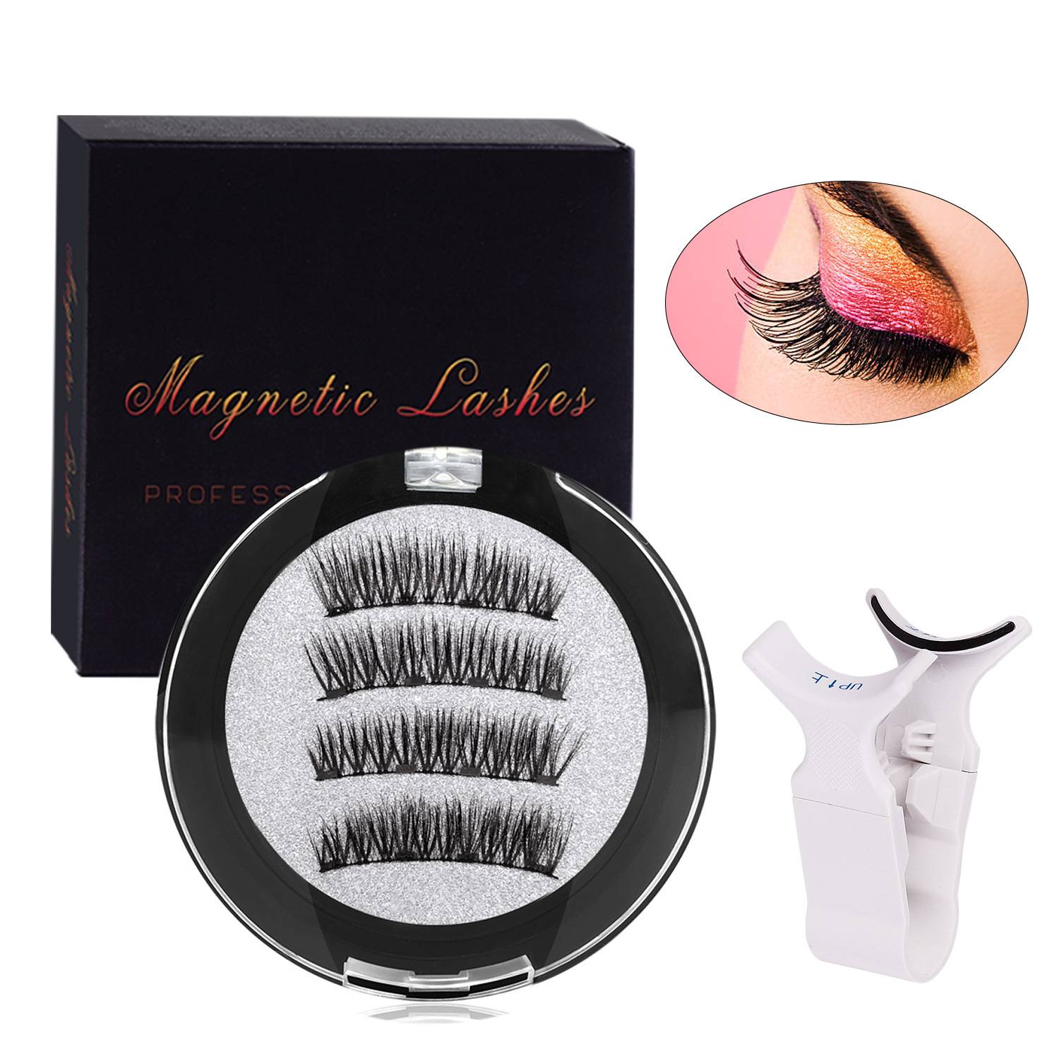Magnetische Wimpern mit Applikator Modell 2
