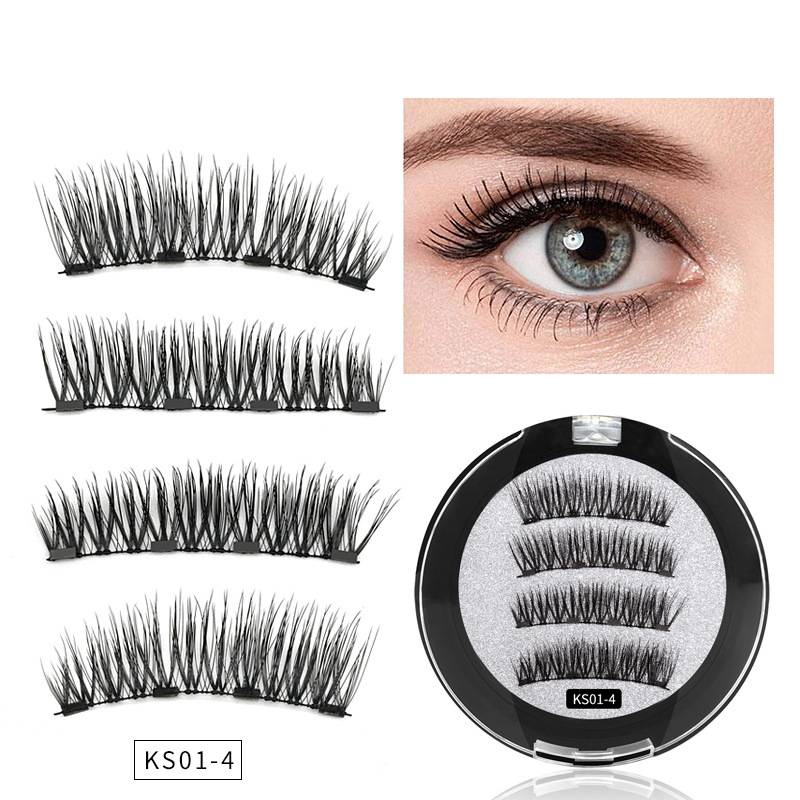 Magnetische Wimpern mit Applikator Modell 2