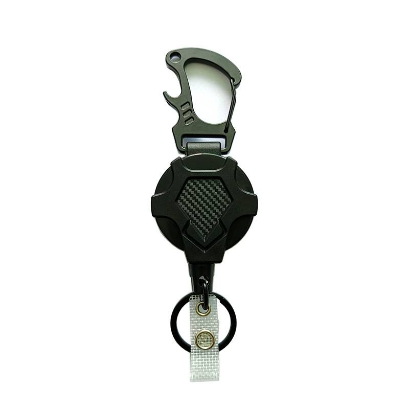 Multifunktionaler, einziehbarer Ausweishalter