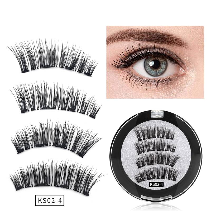 Magnetische Wimpern mit Applikator Modell 1