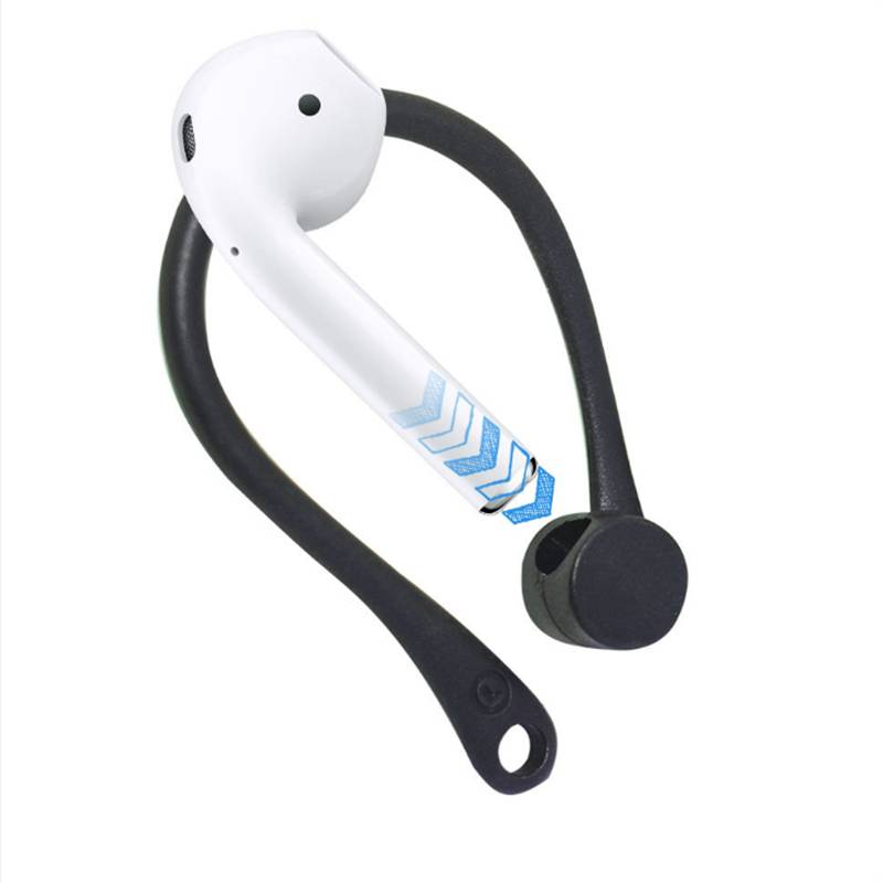 Silikon-Ohrbügel für Apple AirPods 1/2/Pro Black