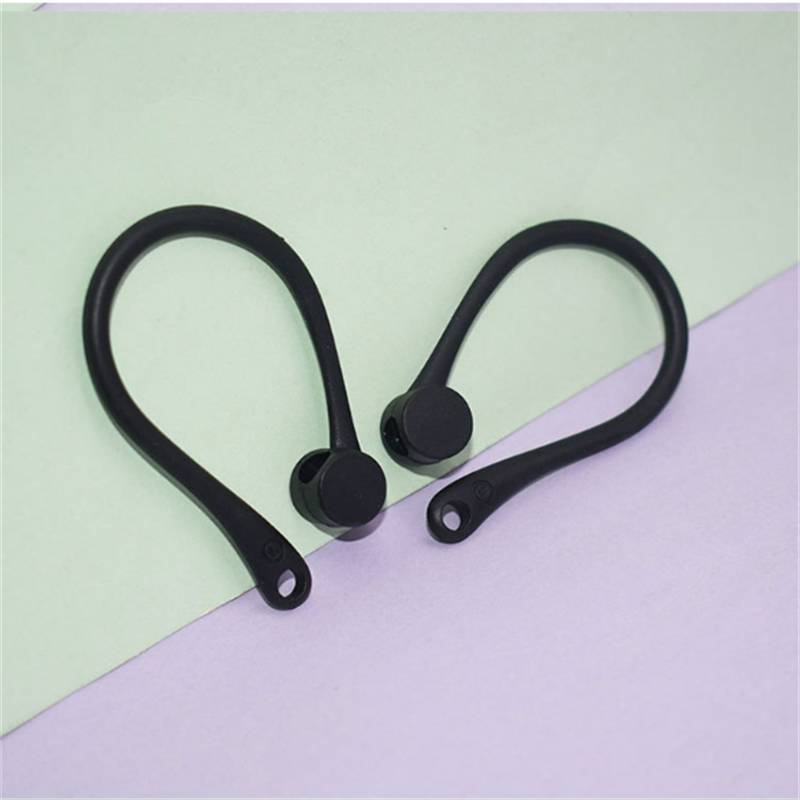 Silikon-Ohrbügel für Apple AirPods 1/2/Pro Black