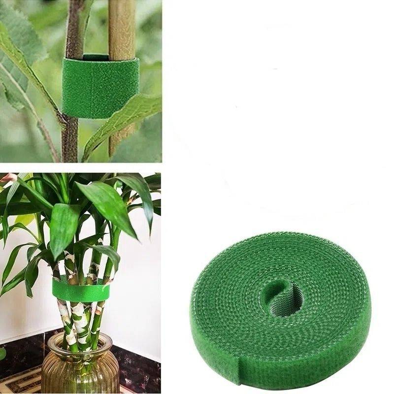 Grüner Klettverschluss für vielseitigen Einsatz 10 mm