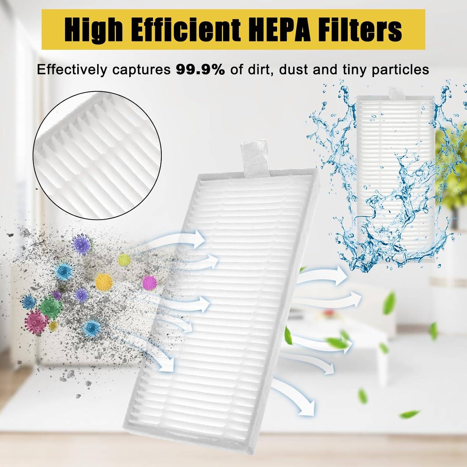 Ersatzteilset für Tesvor- und Neatsvor Robot-Staubsauger