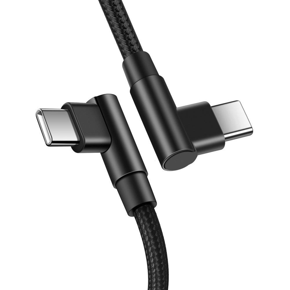 Abgewinkeltes Datenkabel - USB-C auf USB-C 2 m