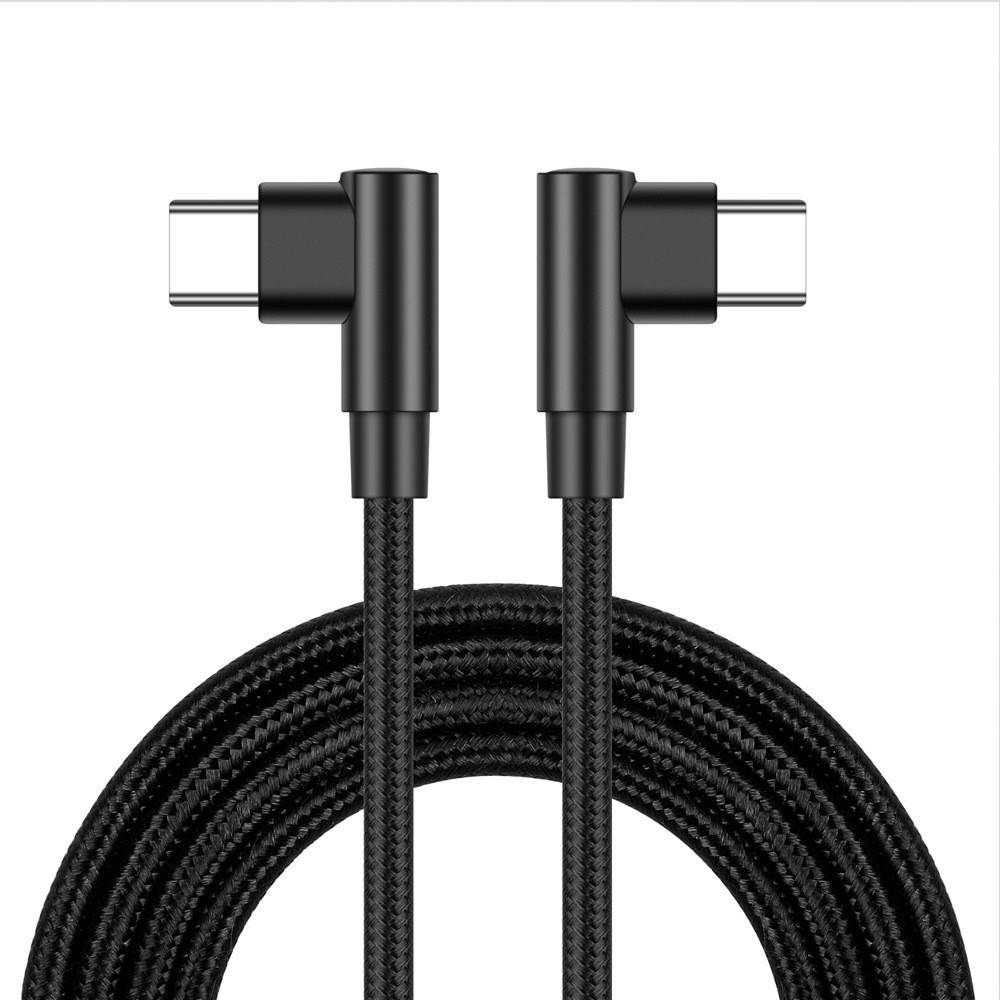 Abgewinkeltes Datenkabel - USB-C auf USB-C 2 m