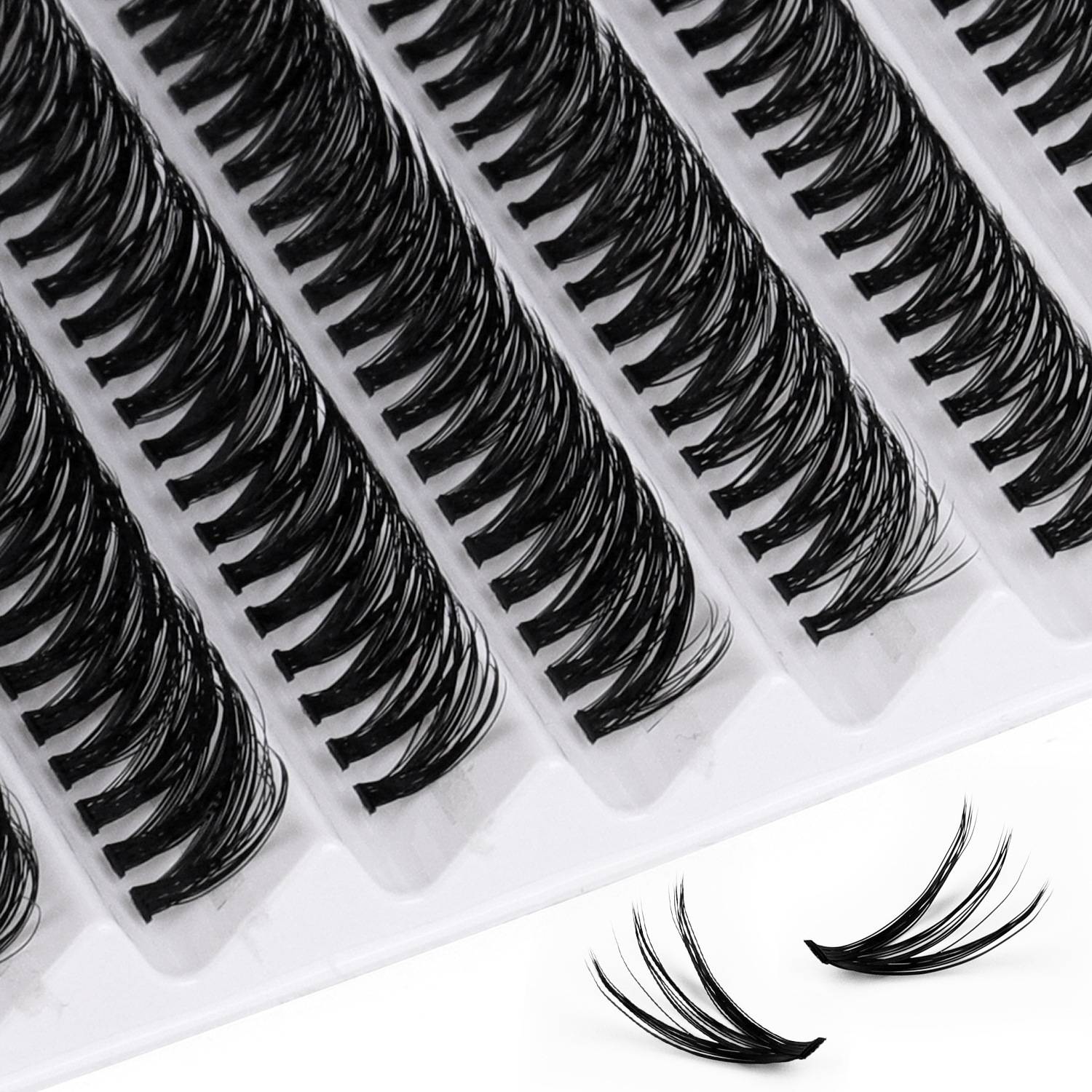 200 Büschel künstliche Wimpern – voluminöser und natürlicher Look