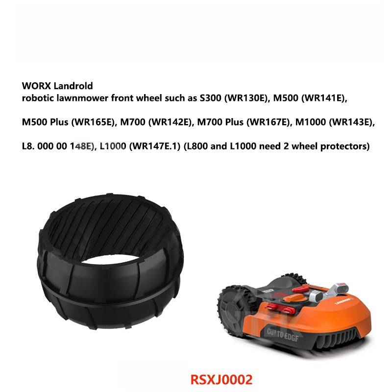 Anti-Rutsch-Radersatz für Worx Landroid - 2er-Pack