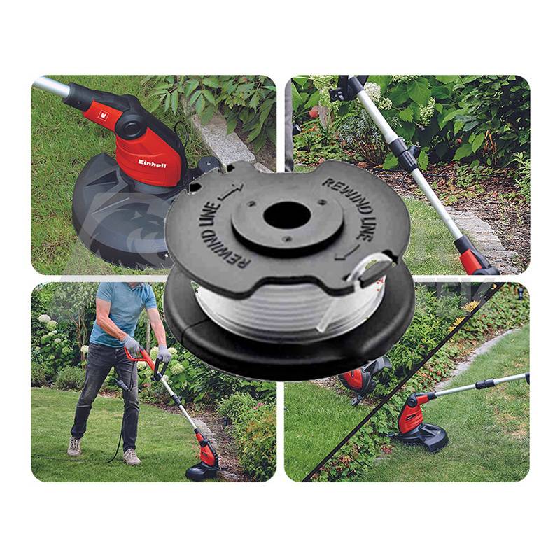 Ersatzspule und Abdeckung für Einhell Rasentrimmer 6er-Packung