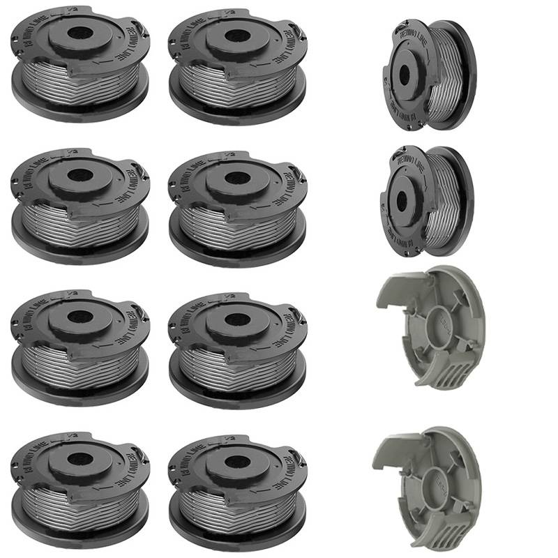 Ersatzspulen- und Abdeckungsset für Bosch Easy GrassCut 10er Packung