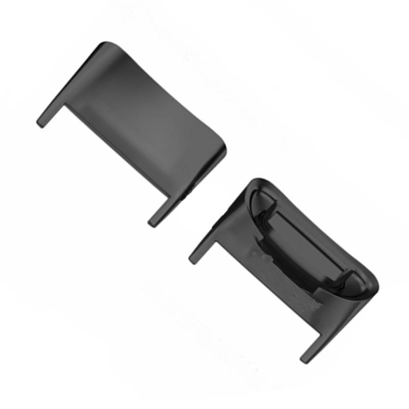 2er-Pack Uhrenarmband-Verbinder für Fitbit Charge 5/6 Black