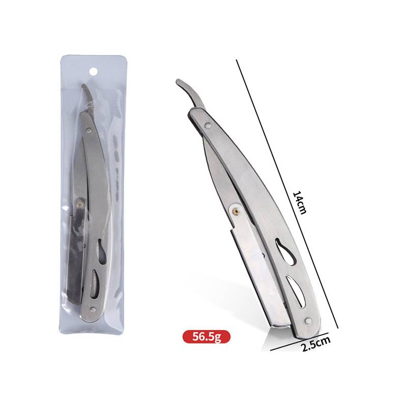 Rasierhobel für Männer – Rasierhobel mit einseitiger Klinge Silver