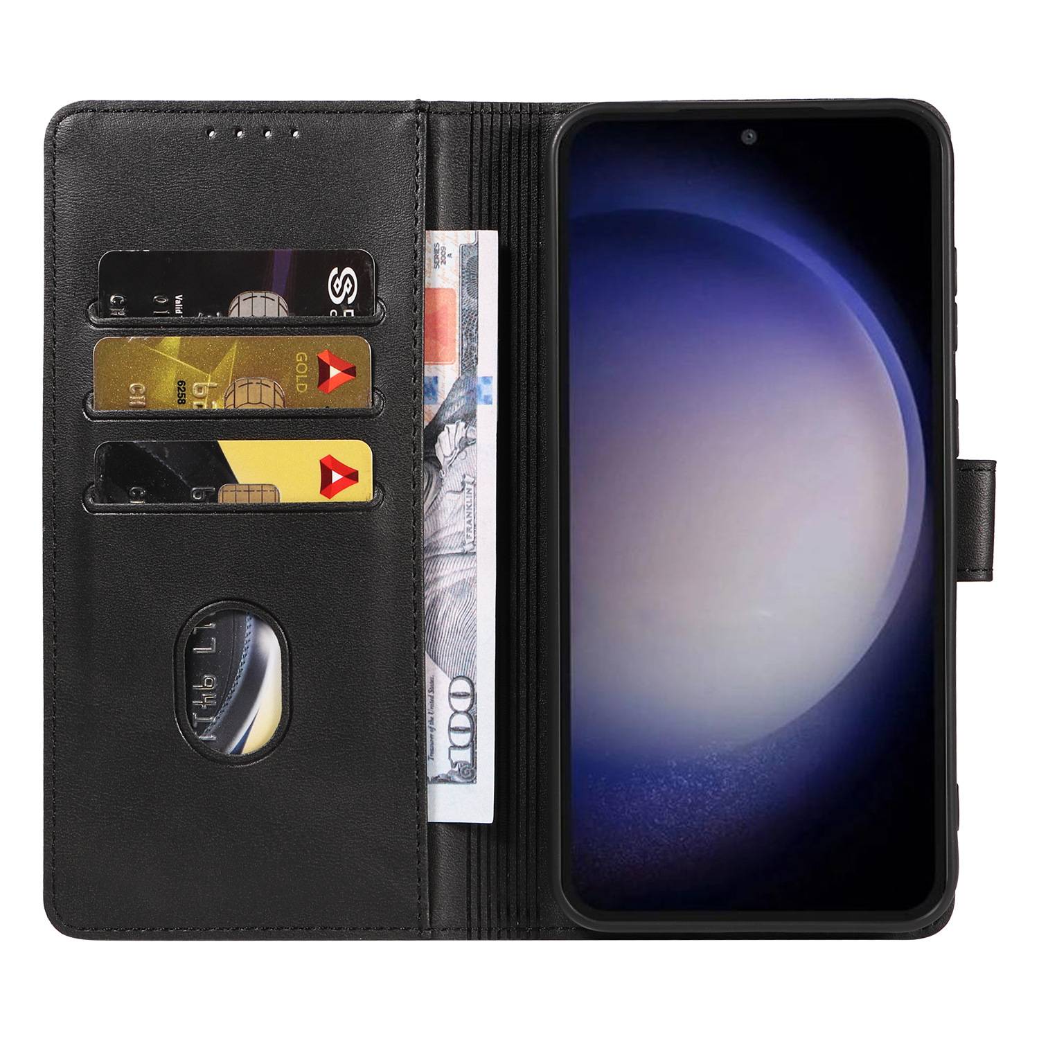 Handyhülle mit Kartenfach für Samsung Galaxy Serie Samsung Galaxy A55 5G