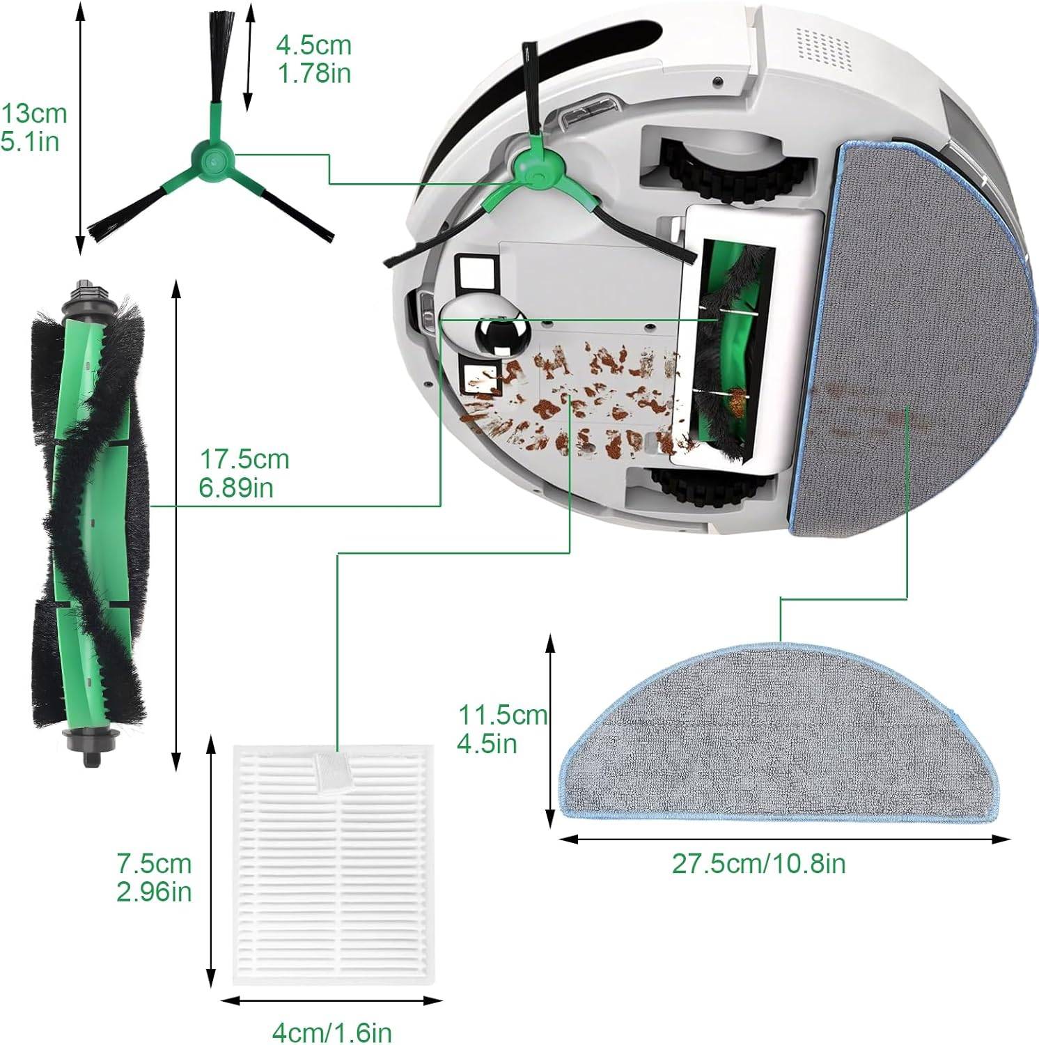 Ersatzteile für iRobot Roomba Combo Essential
