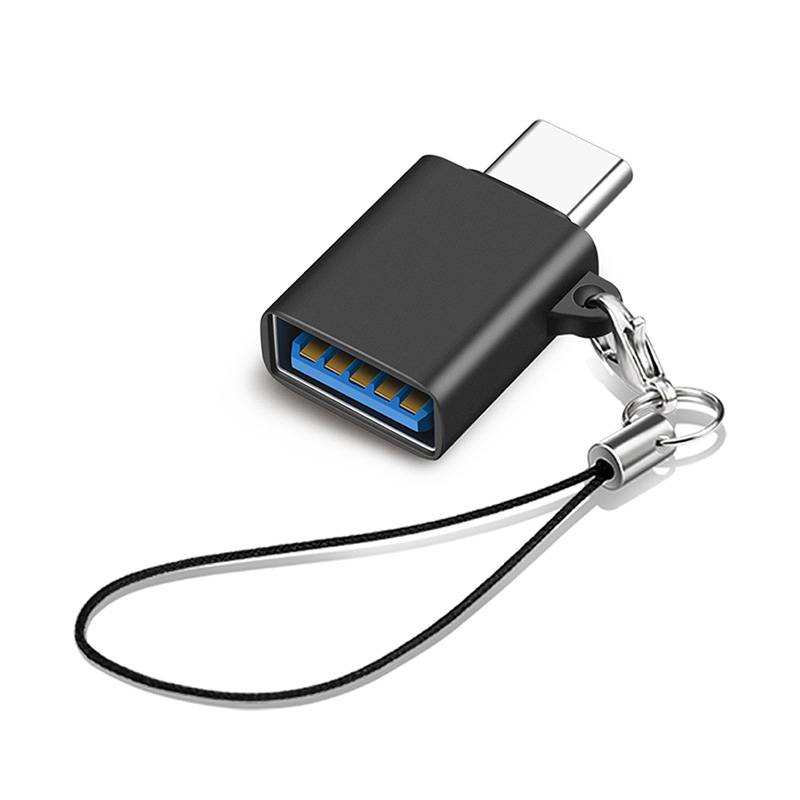 OTG-Adapter mit Trageband Black