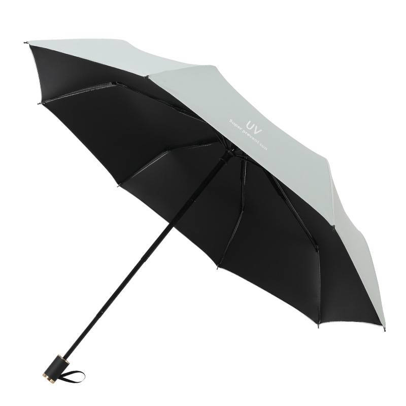 Automatik-Taschenschirm mit UV-Schutz Green