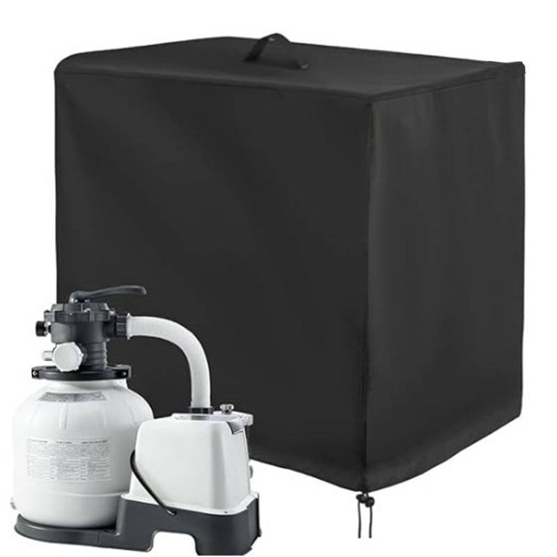 Wetterfeste Wasserpumpenabdeckung - Schwarz S