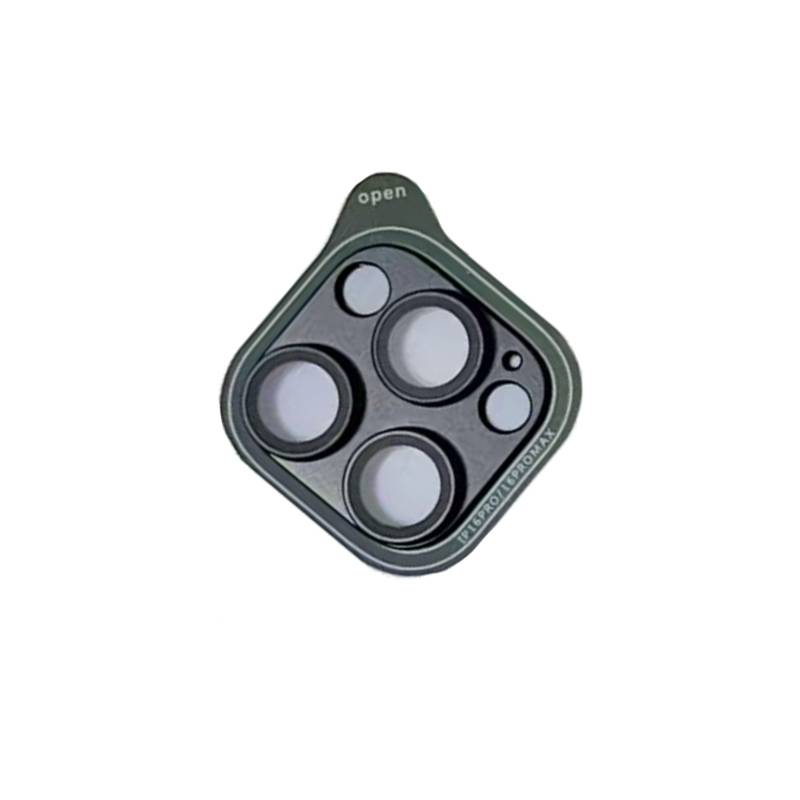 Matte Kameralinsenschutz für iPhone Black iPhone 16 Pro/16 ProMax
