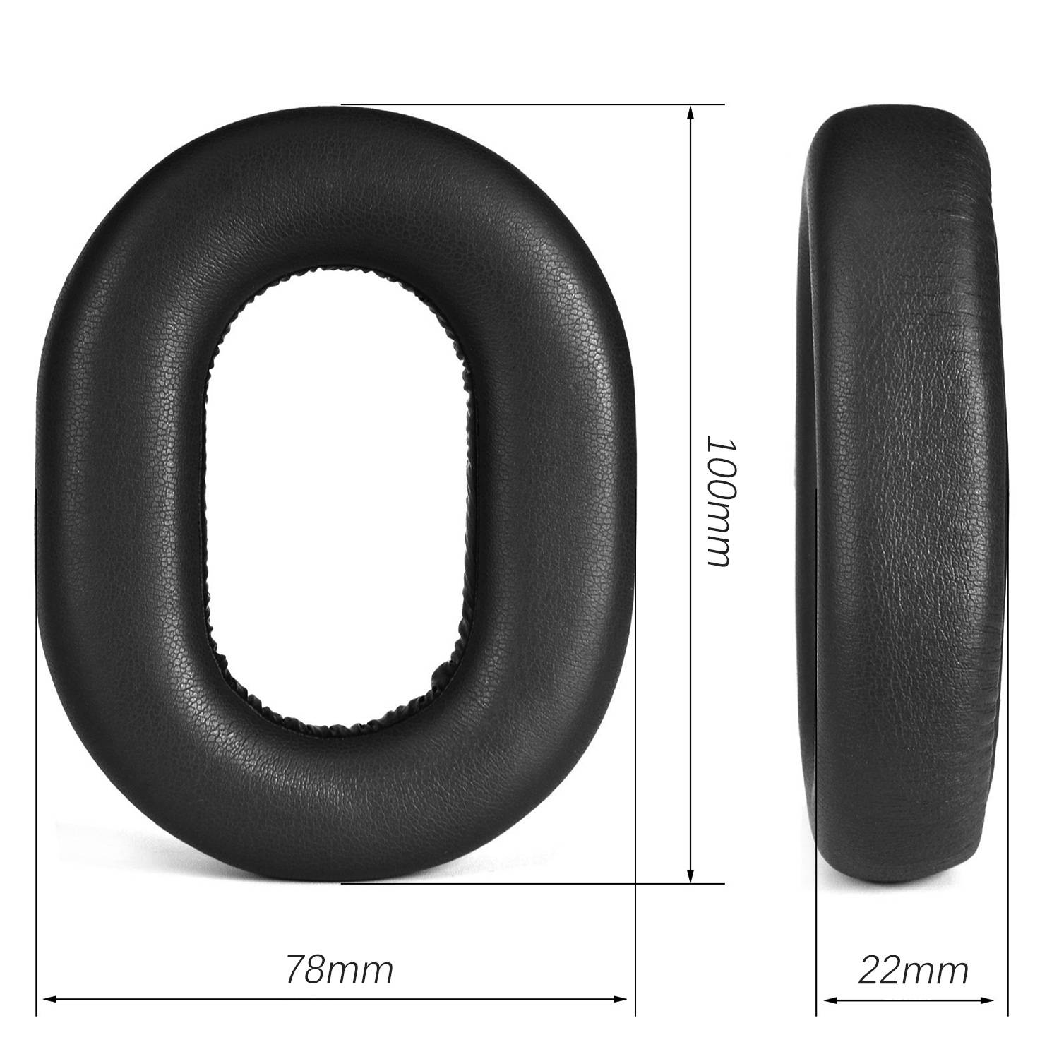 Ersatz-Ohrpolster für Plantronics BackBeat FIT 6100 Black