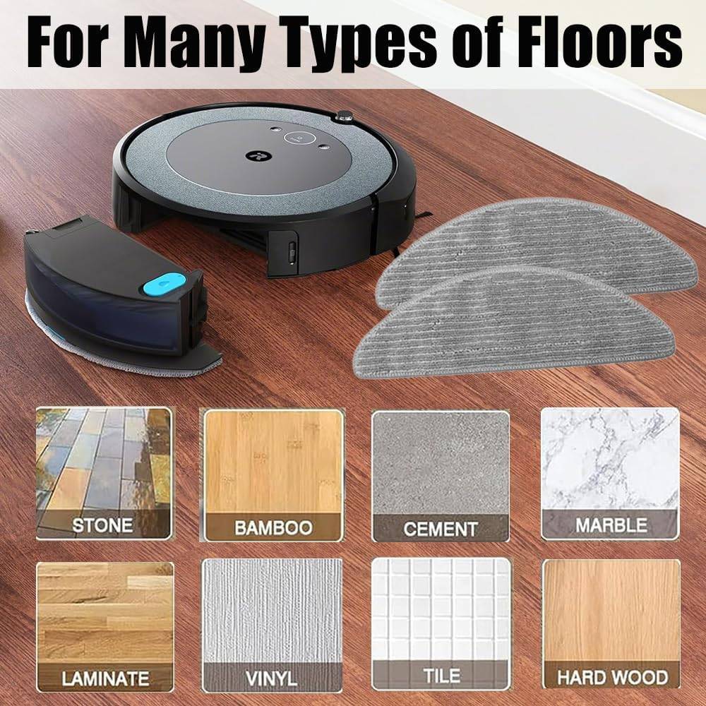 Ersatz-Wischtücher für den iRobot Roomba Roboterstaubsauger