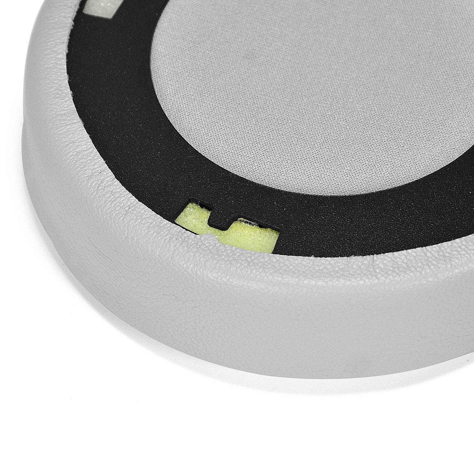 Ersatz-Ohrpolster aus Schaffell für Kopfhörer - 2er-Pack, grau Grey