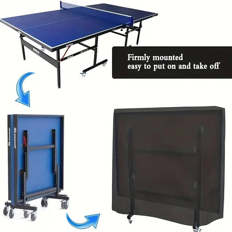 Wasserdichte Tischtennisplatten-Abdeckung - 65x27,5x72,8 Zoll