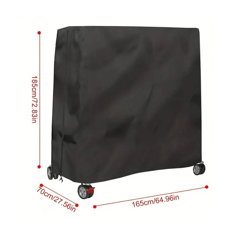 Wasserdichte Tischtennisplatten-Abdeckung - 65x27,5x72,8 Zoll