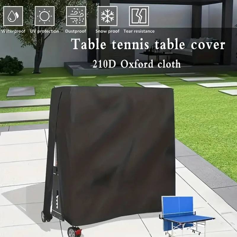 Wasserdichte Tischtennisplatten-Abdeckung - 65x27,5x72,8 Zoll
