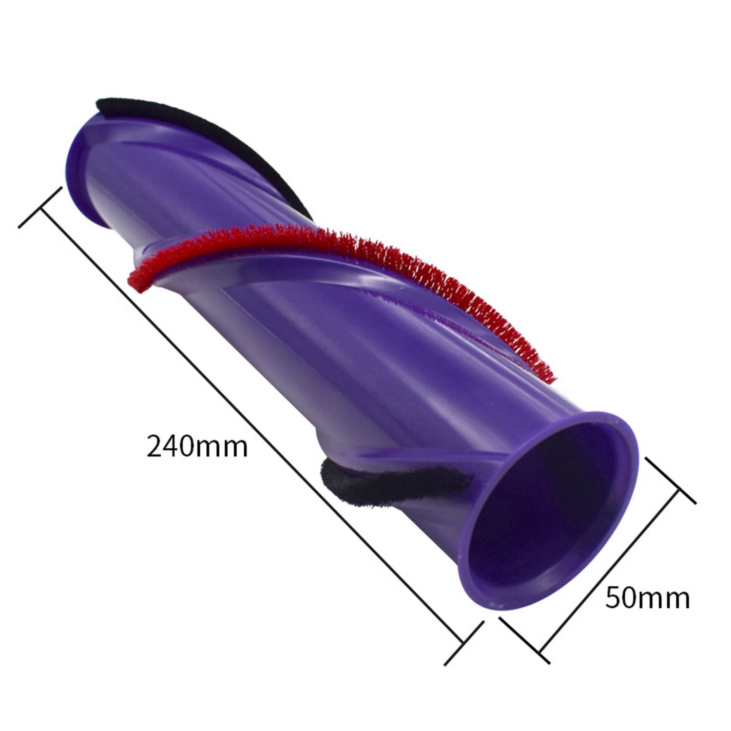 Ersatz-Walzenbürstenkopf für Dyson Staubsauger - Lila Dyson V8