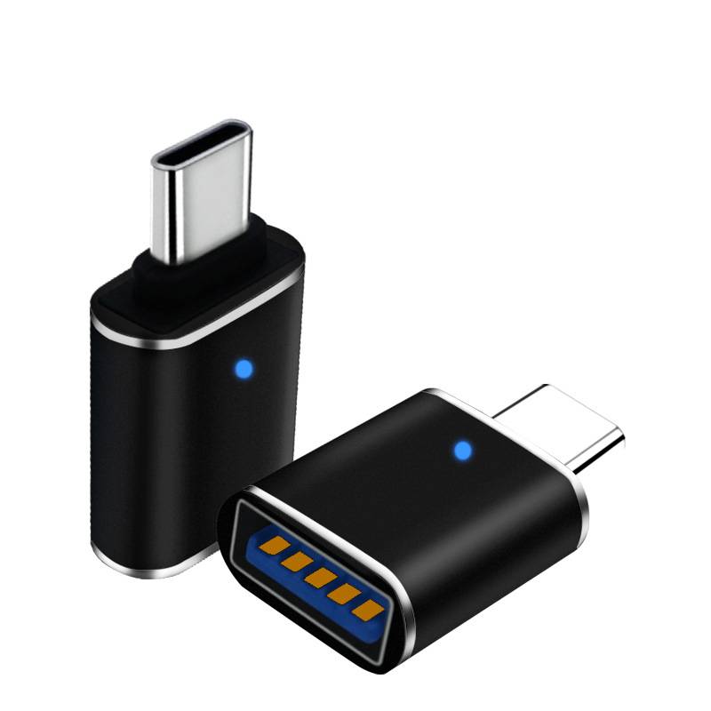 USB 3.0 zu Typ-C Adapter mit LED-Anzeige (2er-Pack)