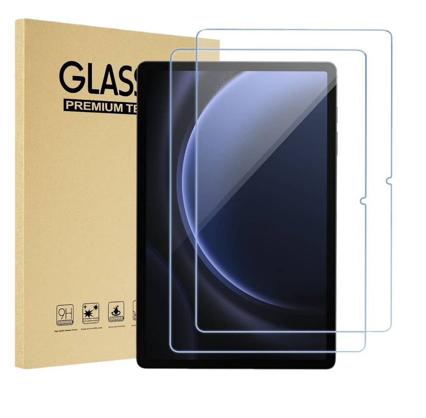 Gehärtetes Glas Displayschutzfolie für Samsung Galaxy Tab (2er-Pack) Samsung Galaxy Tab S9+/Tab S9+ 5G