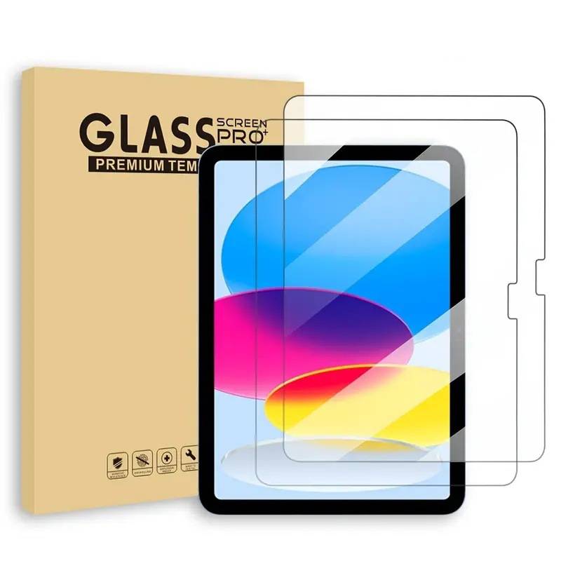 2.5D Displayschutzfolie aus gehärtetem Glas für iPad (2er-Pack) iPad 10 10,9 Zoll