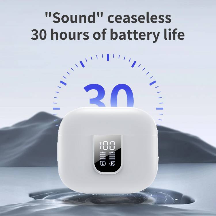 J11 Plus TWS-Ohrhörer: 6-Mikrofon-Geräuschunterdrückung für kristallklaren Klang White