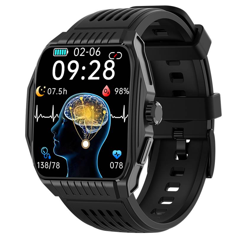 Smartwatch mit Schlafhilfe, EKG, Bluetooth-Anrufen Black