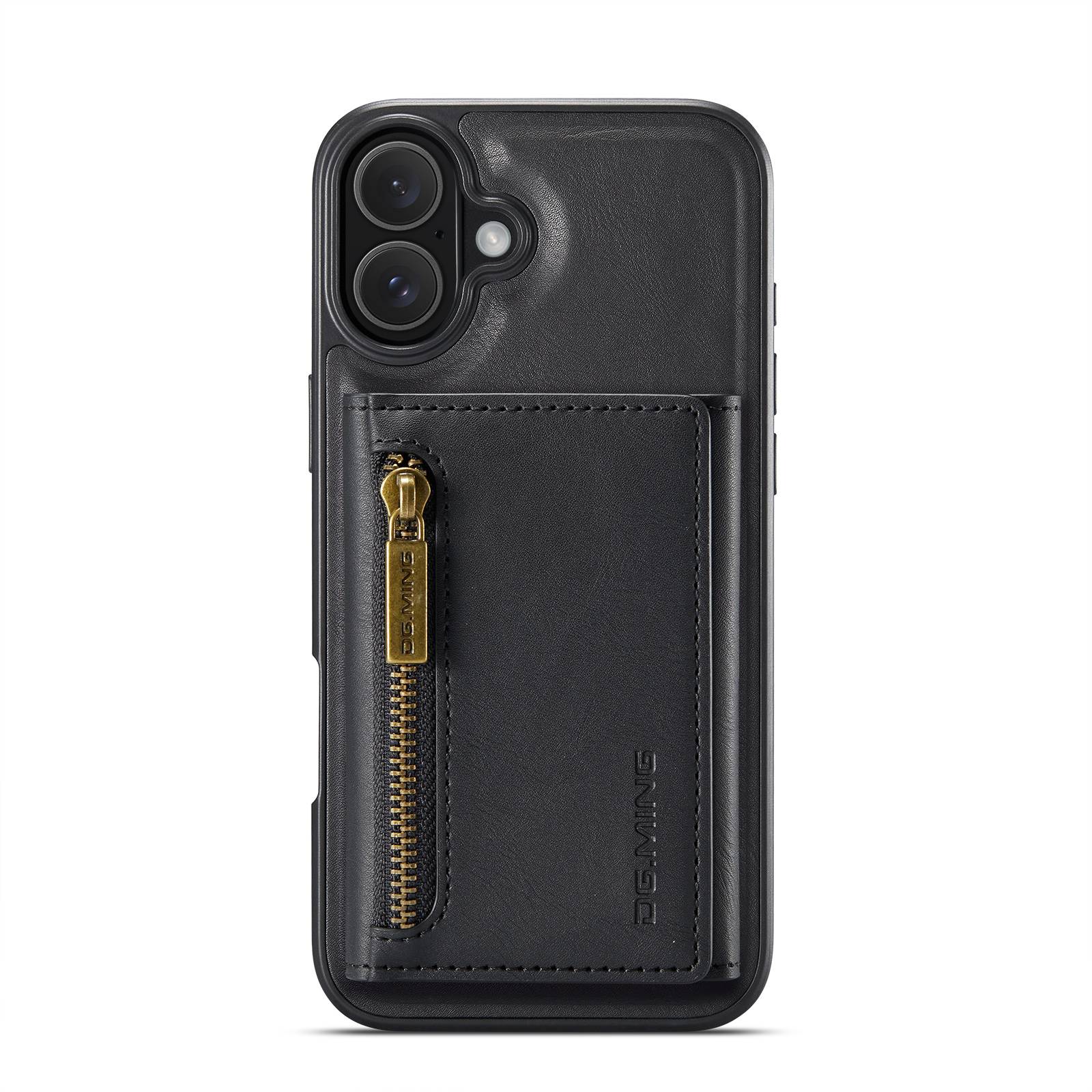 2-in-1 Magnetische Handyhülle für iPhone 16 Pro - Schwarz