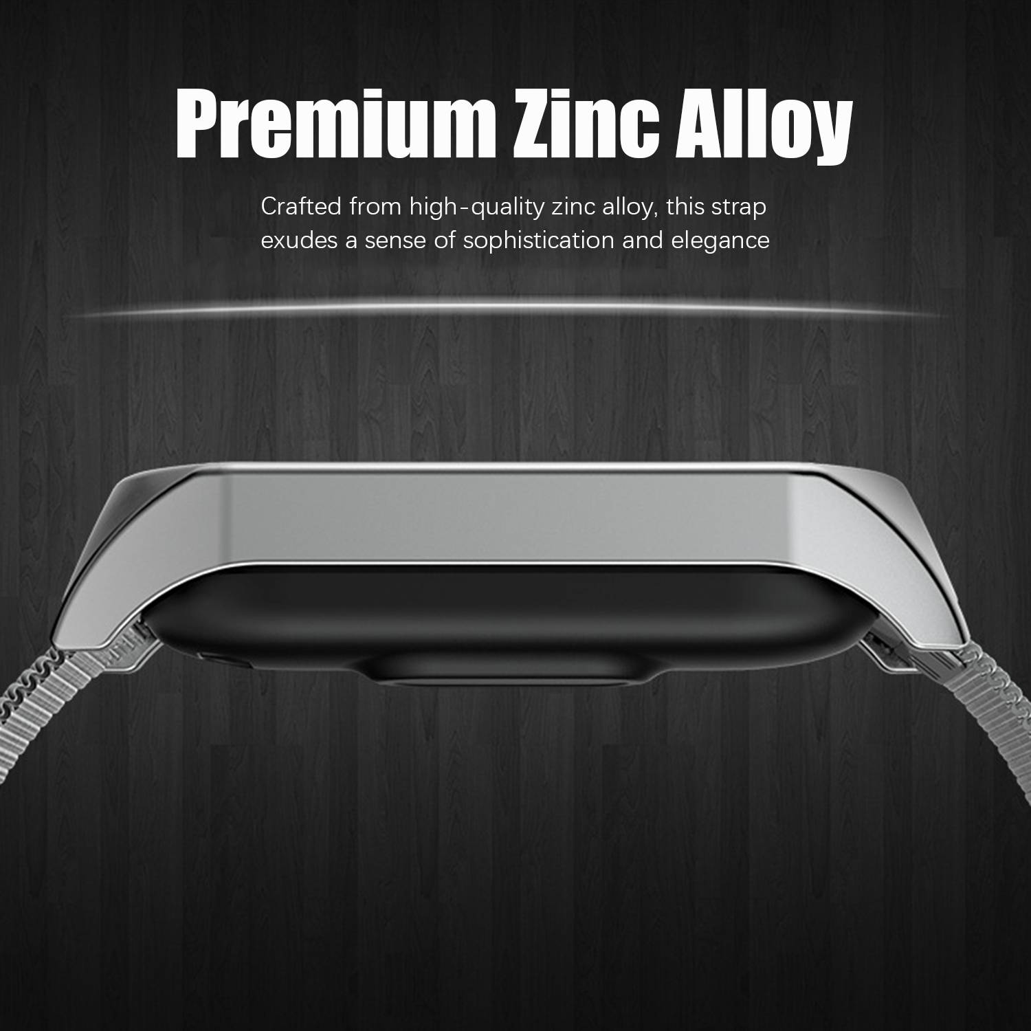 Metallarmband für Xiaomi Mi Band 3/4/5/6 Silver