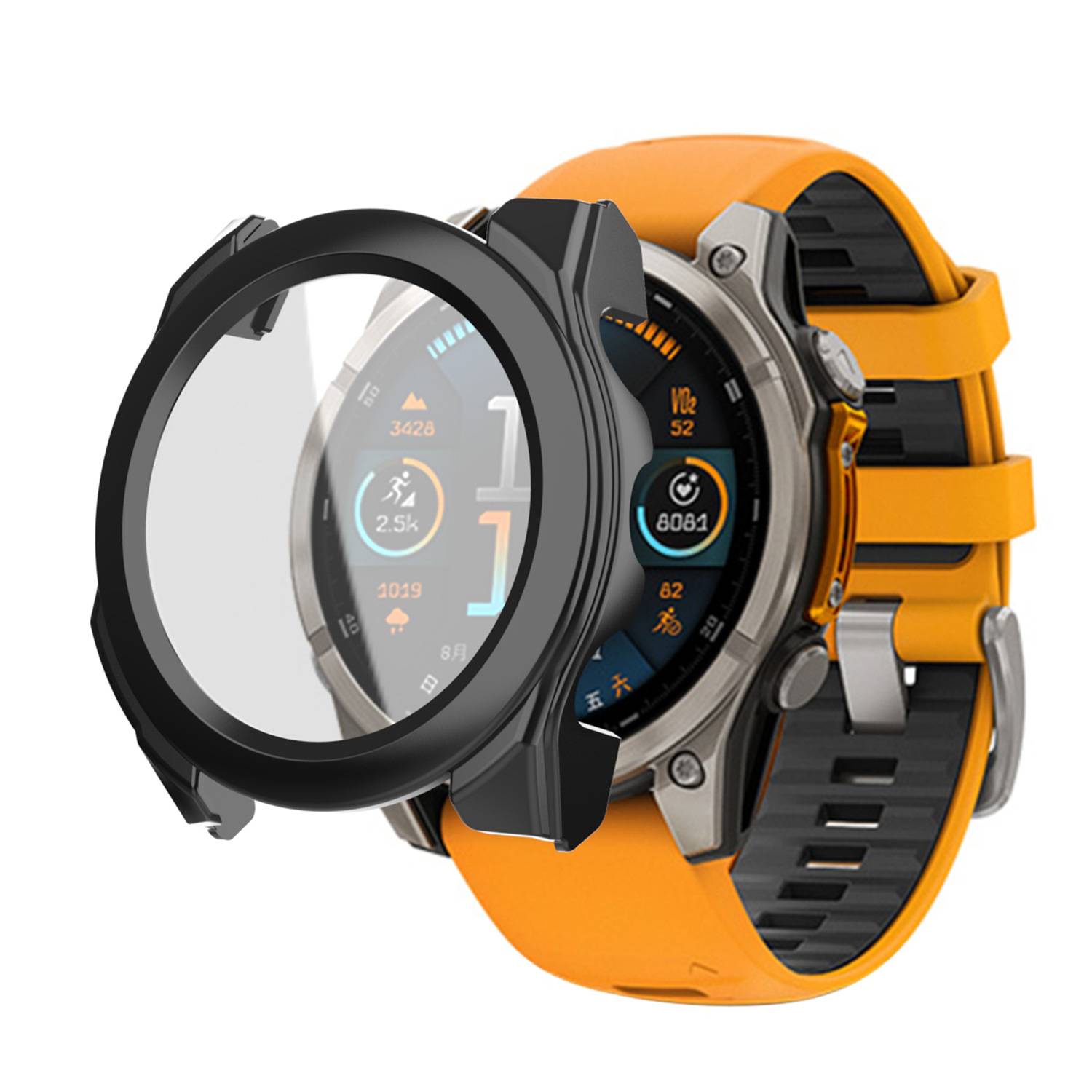 Schutzhülle für Garmin Fenix 8 Black M
